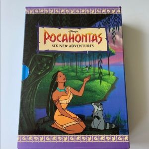 Disney POCAHONTAS 6 New Adventures HARDCOVER SET